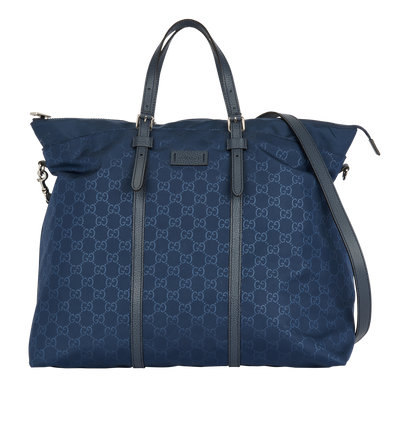 Nylon Guccissima Light Duffle Bag, front view